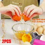 Multifunctional Egg Shell Opener Handheld Egg Cracker Separator