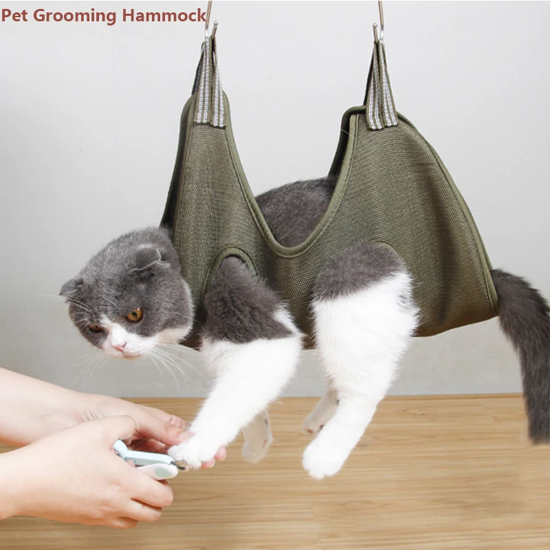 Pet Grooming Hammock Cat Dog Nail Trimmer - Image 2
