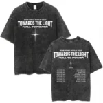 Ateez World Tour Towards The Light: Will To Power Vintage Washed T-shirts