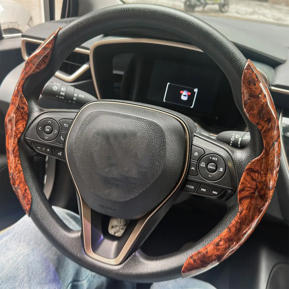 Universal Round Car Steering Wheel Cover – Winter Fur Warm - Image 3