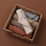 2/5PC Baby Towel Newborn Items – Soft Muslin Squares