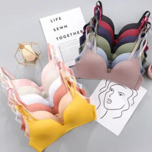 Women Seamless Bra Sexy No Wire Push Up Underwear