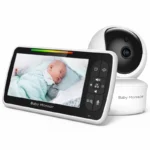 5inch Video Baby Monitor with Remote Pan-Tilt-Zoom Camera