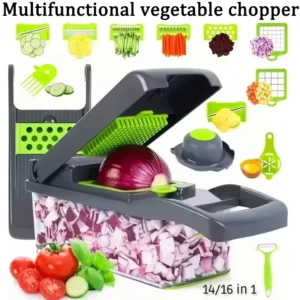 Household Multi-function Chopper Slicing Shredding And Dicing
