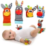 Baby Rattle Socks Toys For Newborn 0 12 Months Play Animal