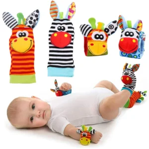Baby Rattle Socks Toys For Newborn 0 12 Months Play Animal