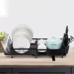 Dish Rack with Drainboard Kitchen Expandable