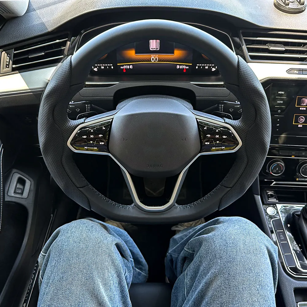 Universal Round Car Steering Wheel Cover – Winter Fur Warm - Image 5