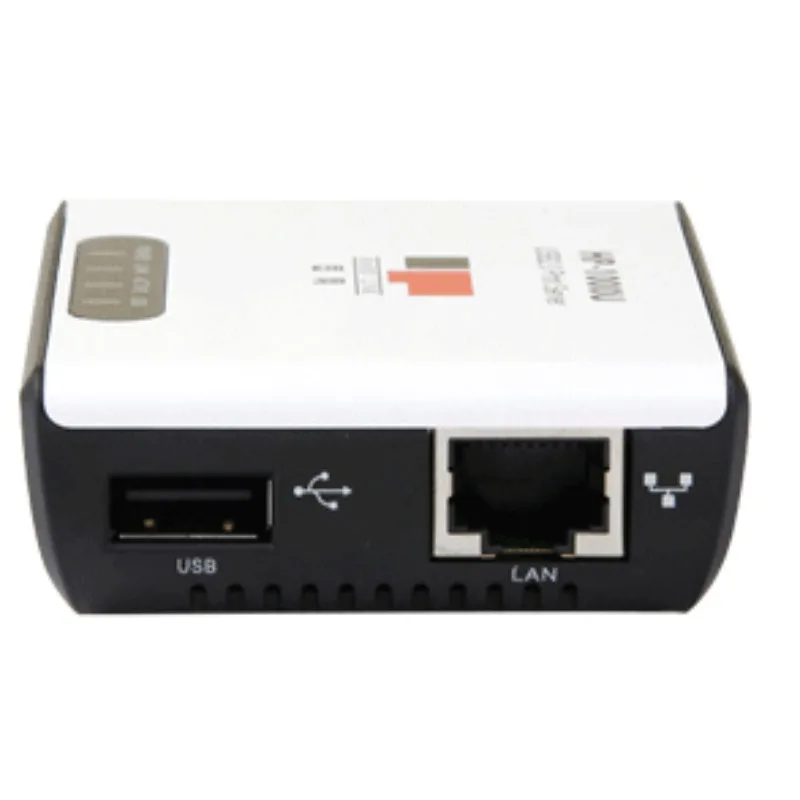HP-1000U single port printer server, multi-function print server