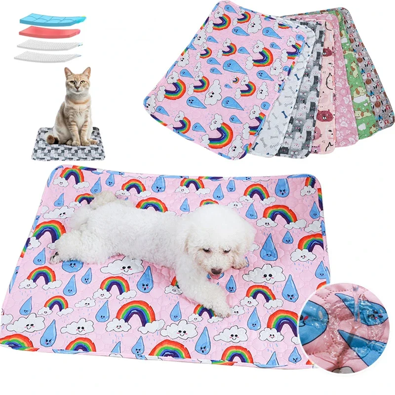 Washable Pet Pee Pad Pet Diaper Mat Reusable Mats for Dog