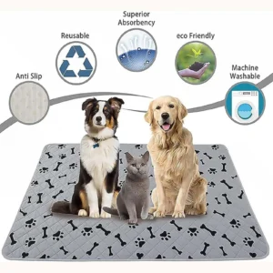 Fabric Absorbent Cotton Pet Pee Pad Scratch Proof Wear