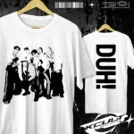 Summer Men P1Harmony DUH Same T-shirt Kpop Print Summer Short
