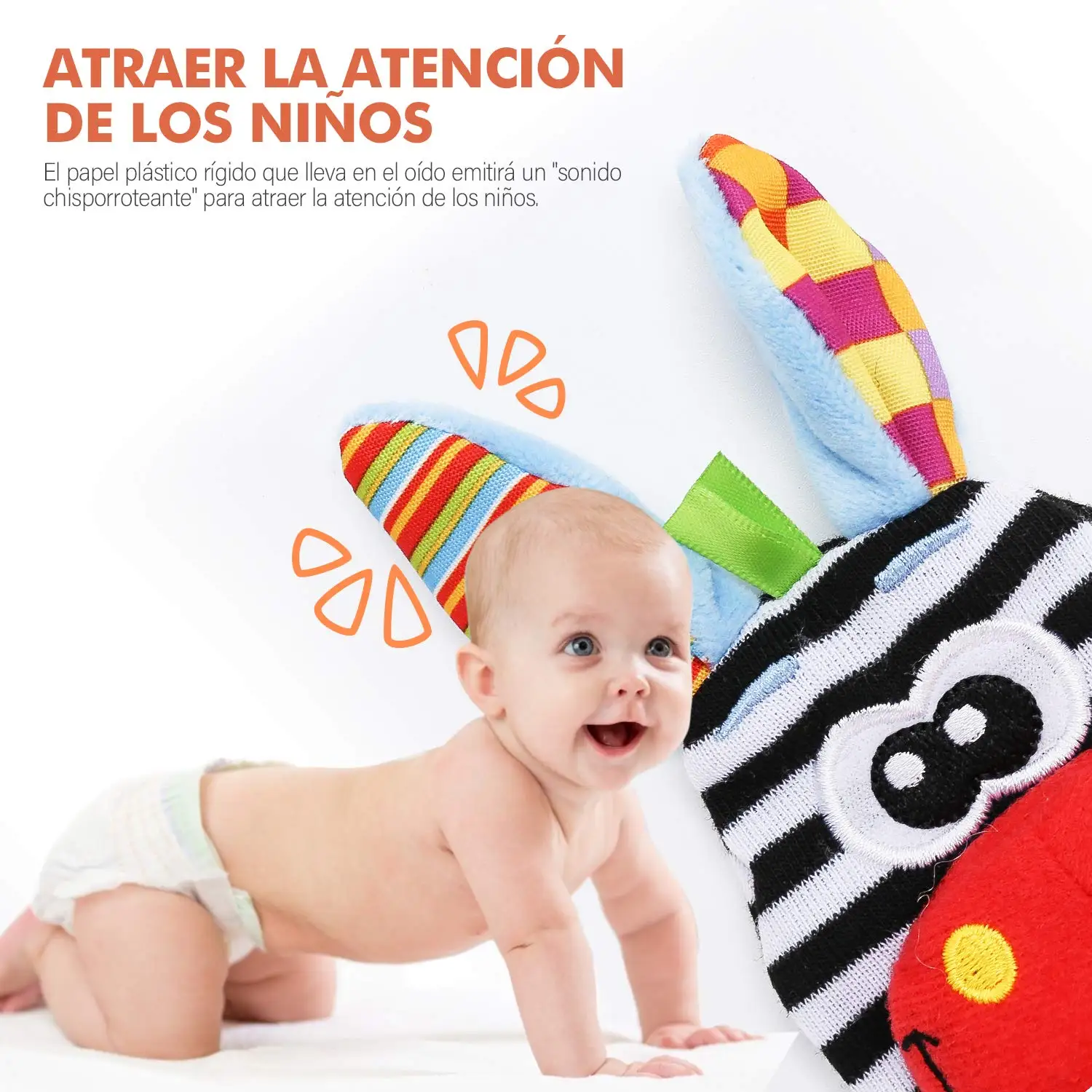Baby Rattle Socks Toys For Newborn 0 12 Months Play Animal - Image 3