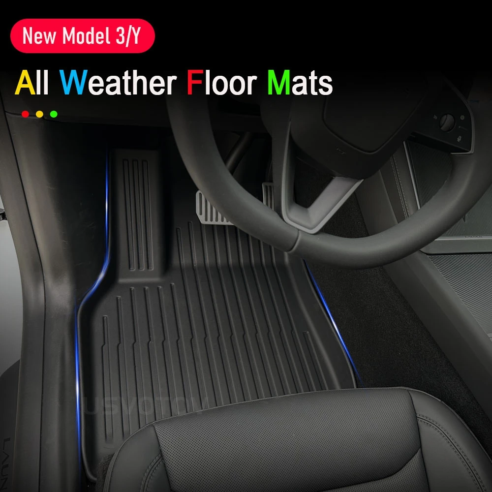Floor Mats for Tesla Model Y Juniper – All-Weather Trunk Mat - Image 2