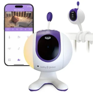 Baby Monitor Camera with Flexible Mount 1080p 2.4GHz Wi-Fi