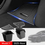 Car Trunk Side Storage Box for Tesla Model Y New Juniper