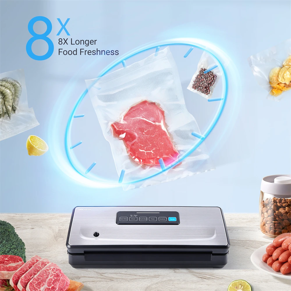 Plastic Bag Sealer Vacuum Sealing Machines With Dry - Image 6