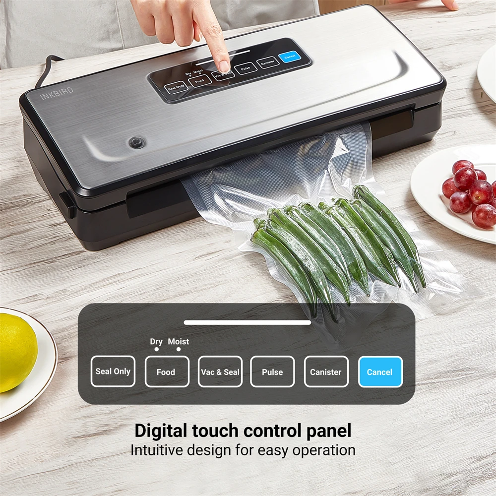 Plastic Bag Sealer Vacuum Sealing Machines With Dry