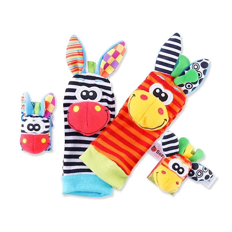Baby Rattle Socks Toys For Newborn 0 12 Months Play Animal - Image 4