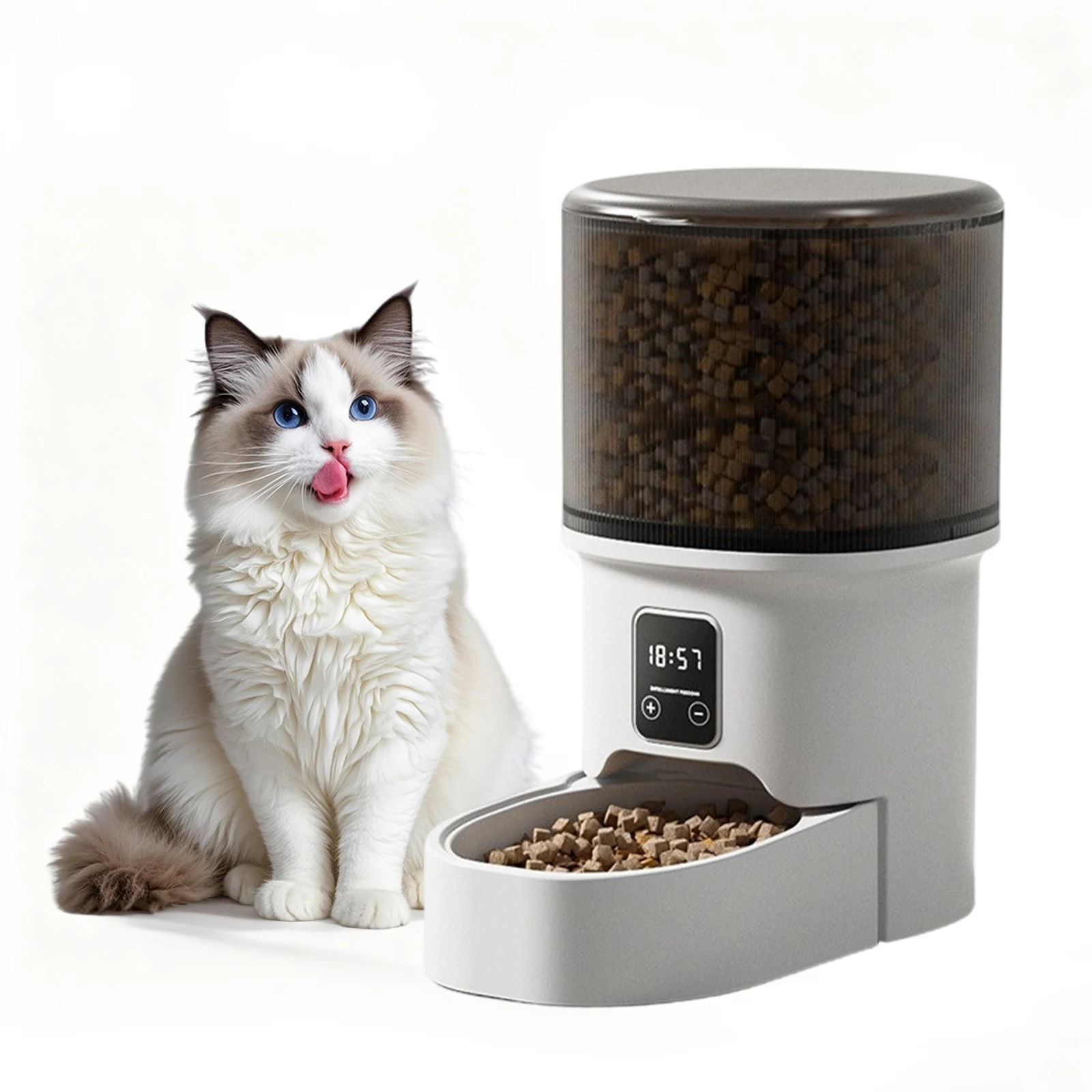 Programmable 4L Automatic Pet Feeder for Small Dogs Cats - Image 6