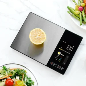 Smart Kitchen Scale Stainless Steel Food Calorie Protein Fat Carbs