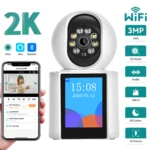 3MP WIFI Camera Baby Monitor 2.8 inch Screen Two Way