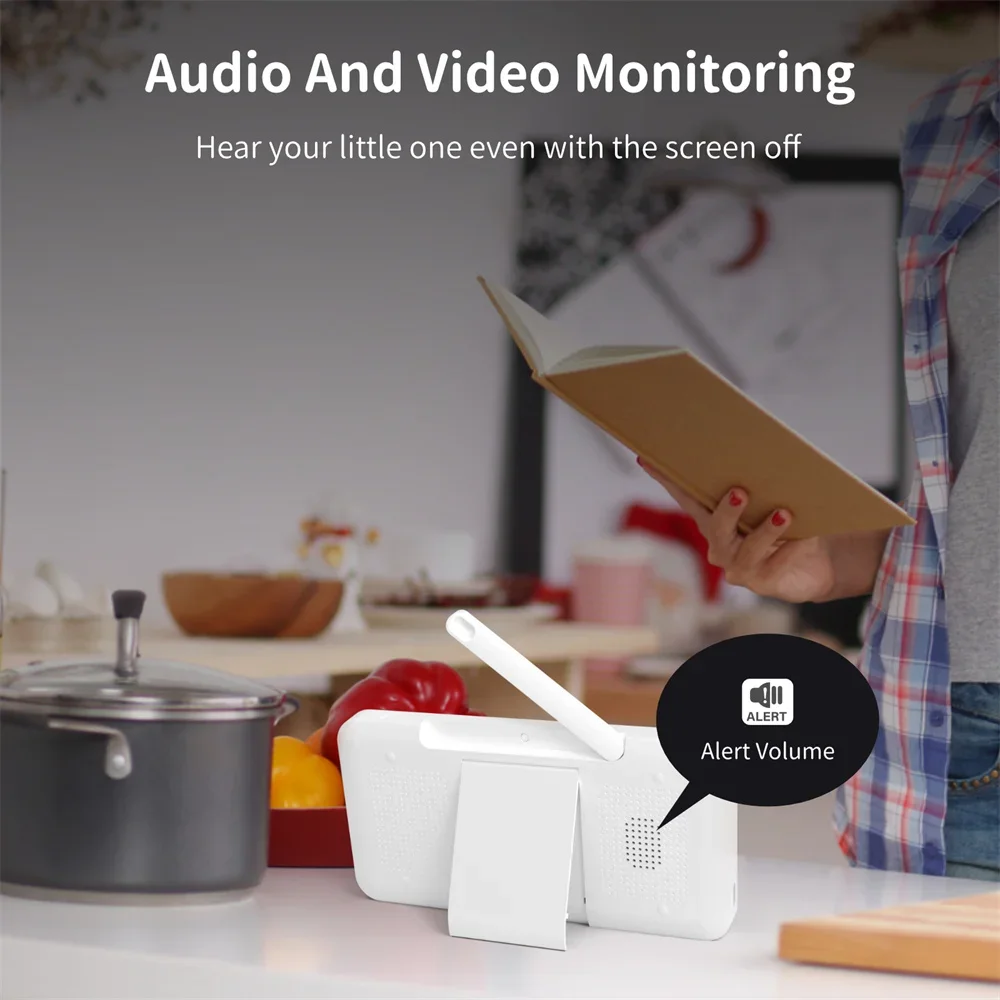 5 Inch Wifi Baby Monitor HD LCD Babyphone Video Baby Camera - Image 4