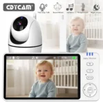 5'' Baby Monitor with Camera Wireless Video Nanny No Wifi
