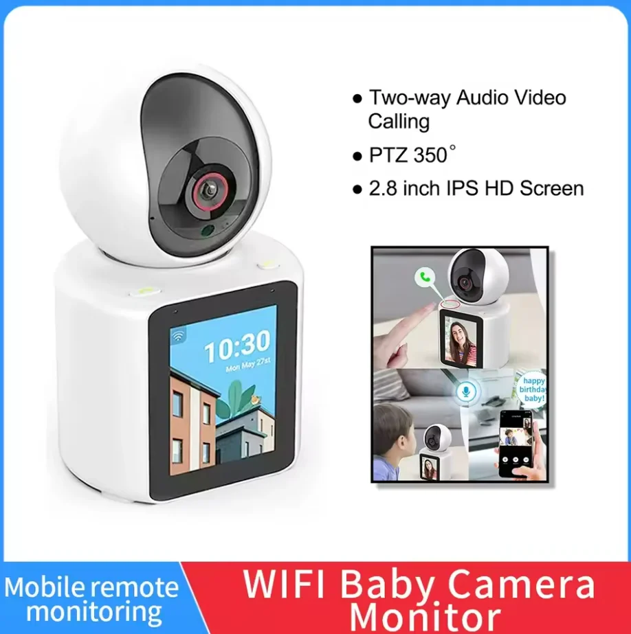 360pro 1080P HD Wireless Baby Monito CCTV Camera - Image 5