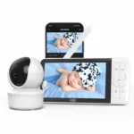 5-inch Tuya Baby Monitor, 1080P High-Definition WiFi Remote
