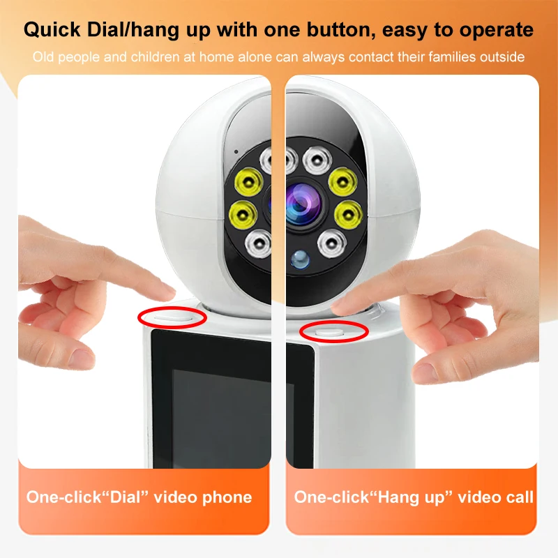 2MP Wireless WIFI Security Camera with Video Call Baby - Image 3