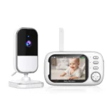 Video Baby Monitor With Camera 2 Way Audio Talk 3.5'' Babyphone