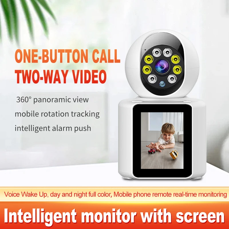 2MP Wireless WIFI Security Camera with Video Call Baby - Image 2