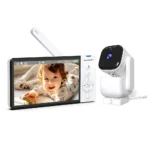 5 Inch Video Baby Monitor With Camera PTZ Zoom