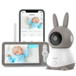 5" 2K/3MP Baby Surveillance Camera 360° PTZ Baby Monitor