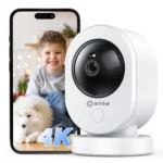 4K/6MP Indoor Security Camera 8MP Smart WiFi Camera 2-Way