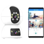 Baby Monitor Security Camera Lens Dual Screen 4MP